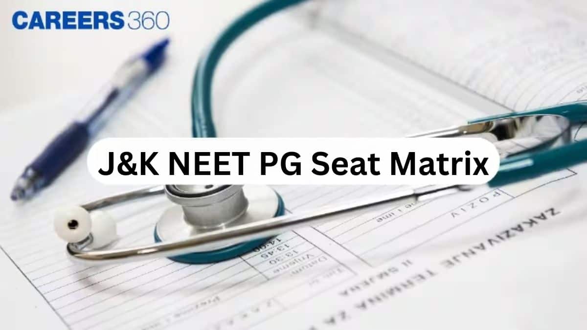 J&K NEET PG Seat Matrix: College-wise PG Seat Matrix
